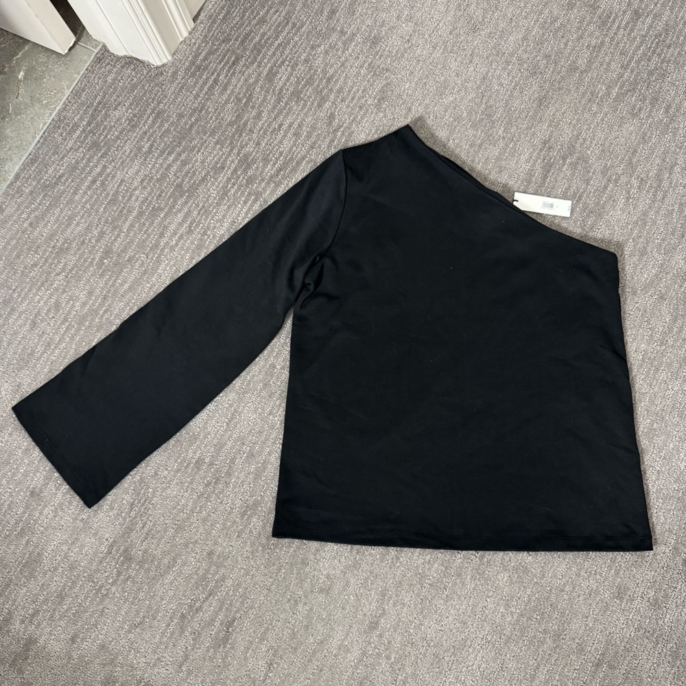NWT Banana Republic Galena One-Should Long Sleeve Top, Size S - Picture 3 of 5